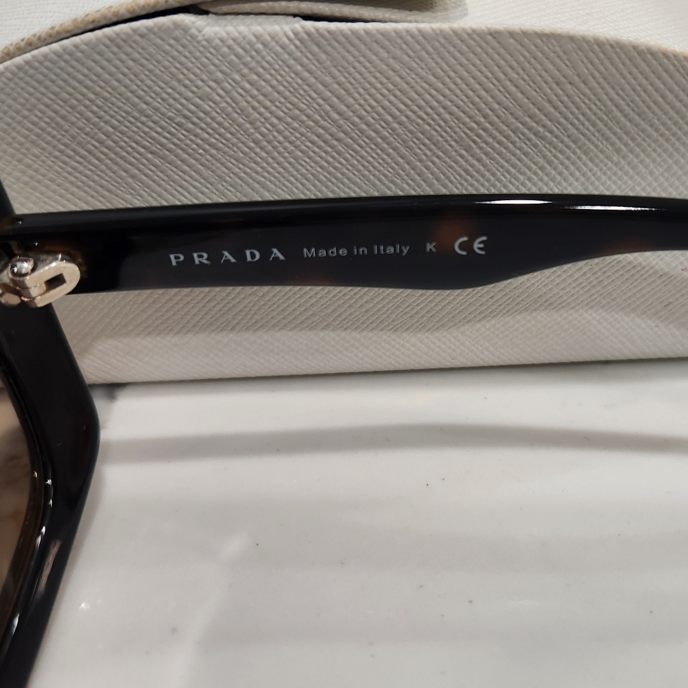Prada Dark Brown Sunglasses with Case - Picture 6 of 16